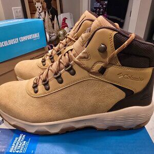 Columbia Newton Wander Boots Curry / Cordovan Hiking Trail Winter Men's Size 10